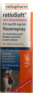 RatioSoft Nasen Spray +Dexpanthenol  0,5% 10ML DERZEIT NICHT LIEFERBAR!